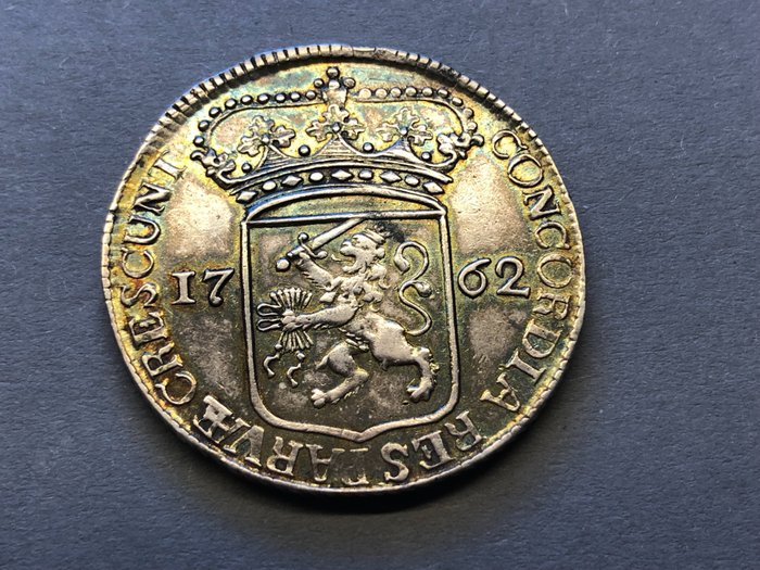 Nederland, Zeeland. Zilveren Dukaat 1762