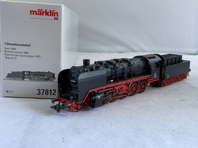 Märklin H0 - 37812 - Stoomlocomotief met tender - Serie 4900 van de Nederlandse Spoorwegen - (7961) - NS