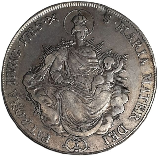 Autriche, Hongrie. Josef II., (1765-1790). 1 Thaler (taler) 1785-A, Wien für Ungarn.