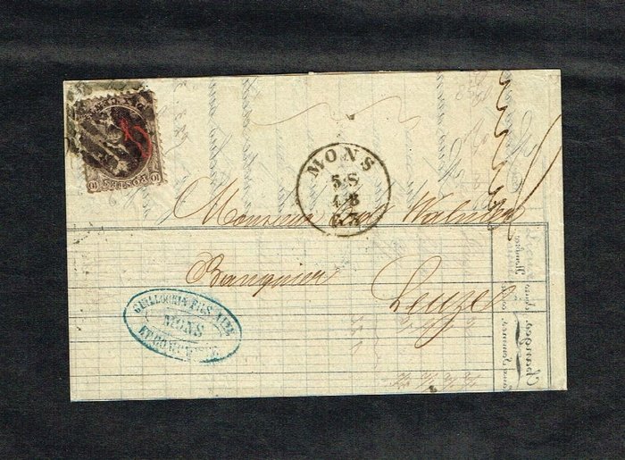 België 1863/1863 - 1000 - COB G14
