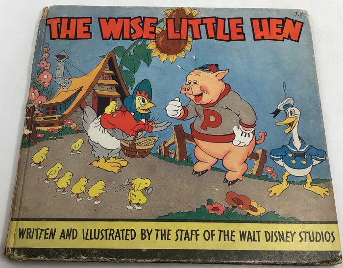 The Wise Little Hen (first appearance of Donald Duck) - Hardcover - Eerste druk - (1935)