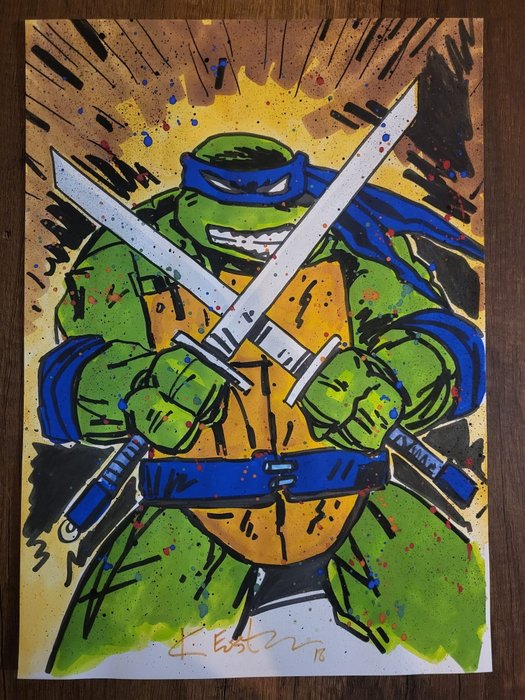 Teenage Mutant Ninja Turtles - Dedicace Kevin Eastman - (2018/2018)