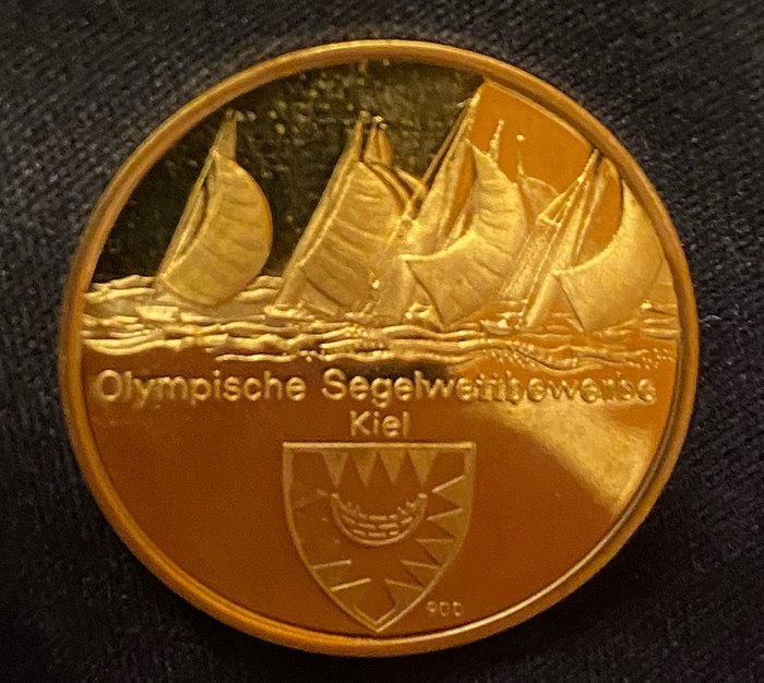 Deutschland, Deutschland, Bundesrepublik. Goldmedaille 1972 auf die  Olympiade München.