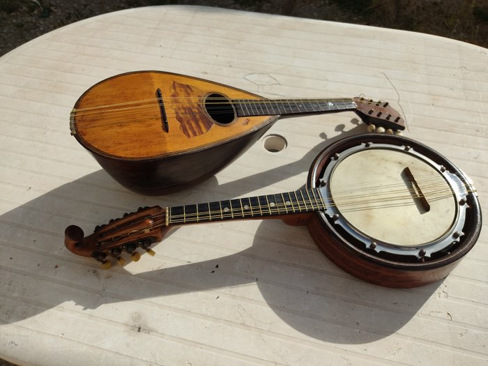 Christian Olivier et autre - No Reserve - Diverse modellen - Banjo mandoline, Mandoline