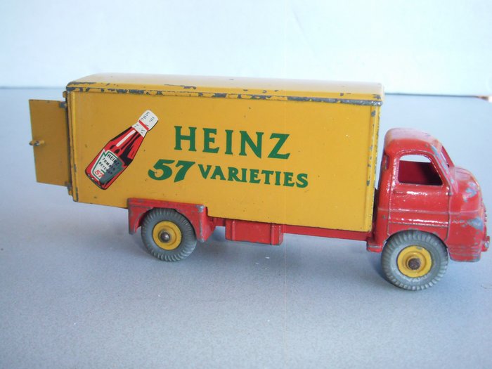 Dinky - 1:48 - Supertoys Original First Issue Extreem Rare Model - Big Bedford ``Heinz Ketchup 57 Varieties`` Van - no. 923 - 1955