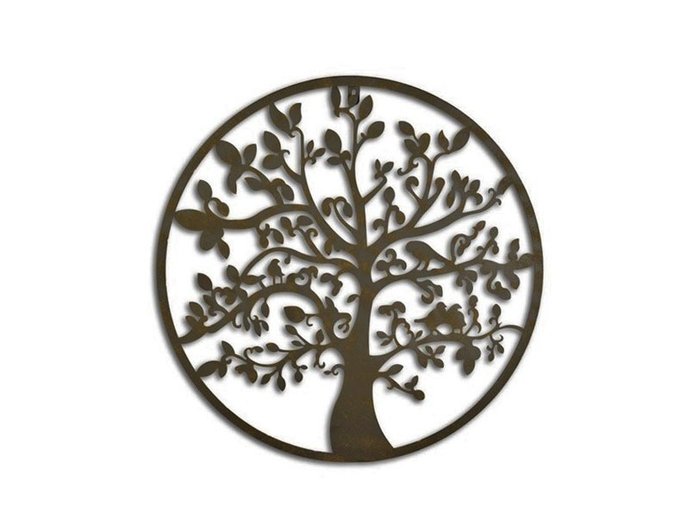 Ozdobny ornament - Levensboom muurdecoratie 51 cm - Europa - Dekoracja ścienna Drzewo życia