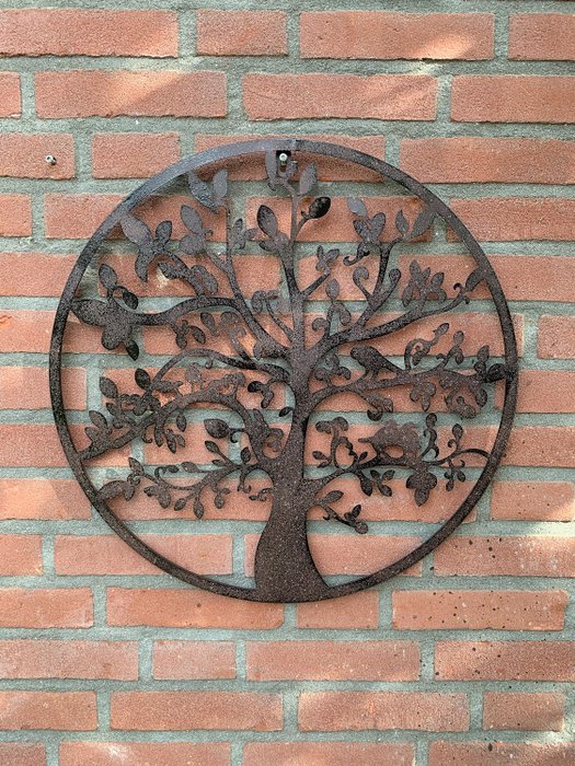 Dekorativ prydnad - Levensboom muurdecoratie 51 cm - Europa - Livets träd väggdekoration