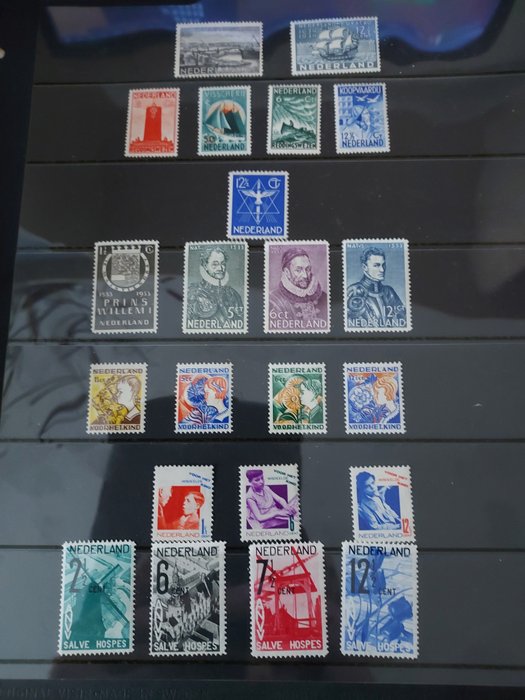 Netherlands 1932/1934 - MNH series from the 1930s