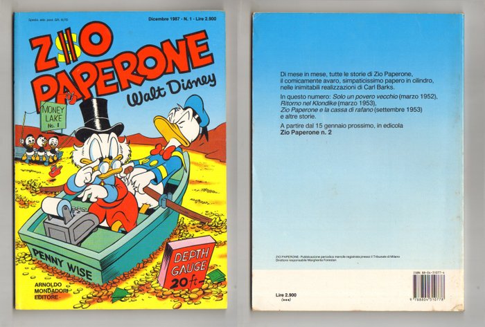 Zio Paperone - Zio Paperone nn. 1-79 - (1987/1996)