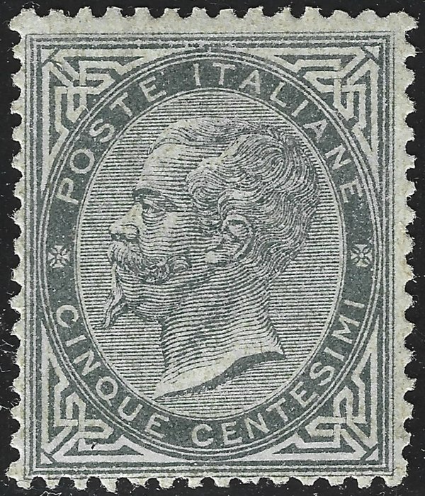 Italy Kingdom 1863 - 5 cents London issue - Sassone L16