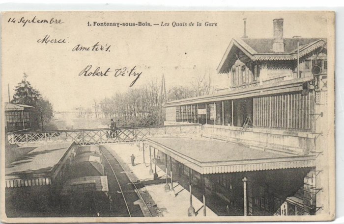 France - Railways - Stations, Trains & Trams in the streets - Postcards (Collection of 49) - 1900-1940