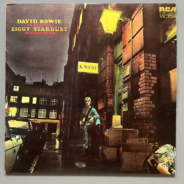 David Bowie - The Rise And Fall Of Ziggy Stardust And The Spiders From Mars. [UK 1st Pressing] - LP Album - 1st Pressing - 1972/1972