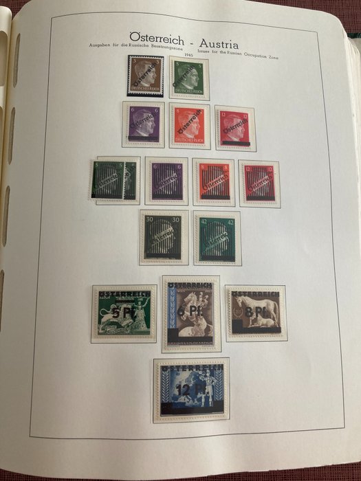 Austria 1945/1988 - Elaborate collection - Michel 2016 nummers 660 tot 1943