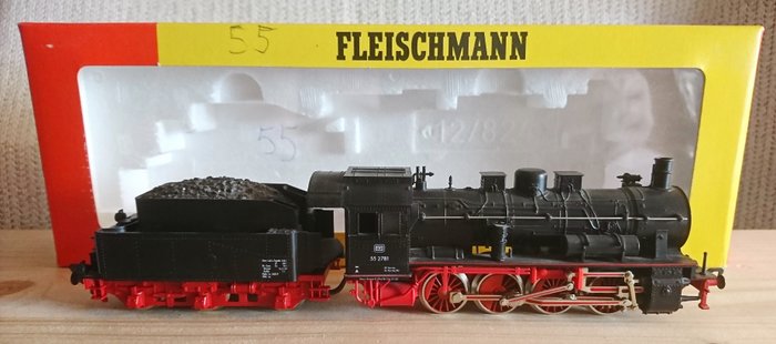 Fleischmann H0 - 4145 - Steam locomotive with tender - BR 55 - DB