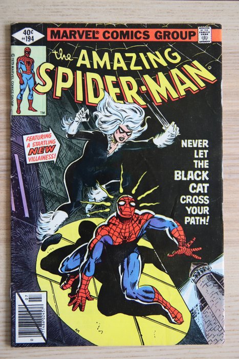 Amazing Spider-Man #194 - Never let a Black Cat cross your path