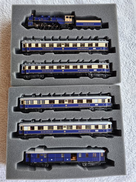 Märklin H0 - 26750 - Train set - "75 Years Rheingold" with S3/6 and 5 wagons - DRG, K.Bay.Sts.B