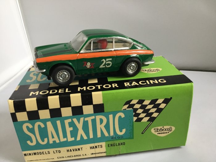 Scalextric Triang - 1:32 - Fiat 850 Coupé Abarth Race - ref. #C-42 made in Spain