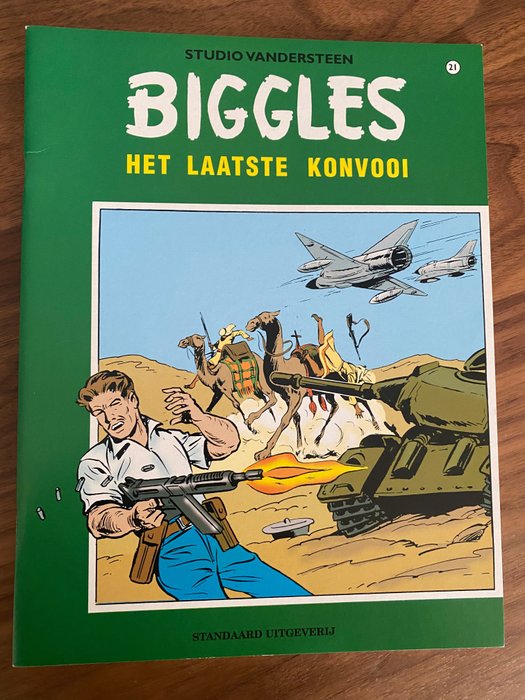 Biggles 21 - Het laatste konvooi - Geheftet - Erstausgabe - (1998)