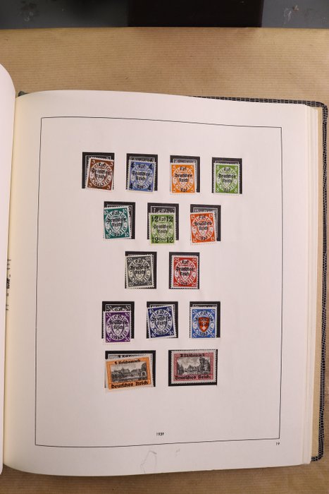 Deutsches Reich 1871/1945 - Collection on old Safe preprint sheets + Stock in Stock book gebraucht kaufen  