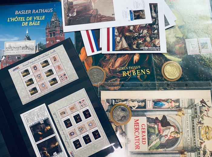 Monde - Themed material: Art, Painters, Rijksmuseum - Stamps, FDCs, covers, special coin issues