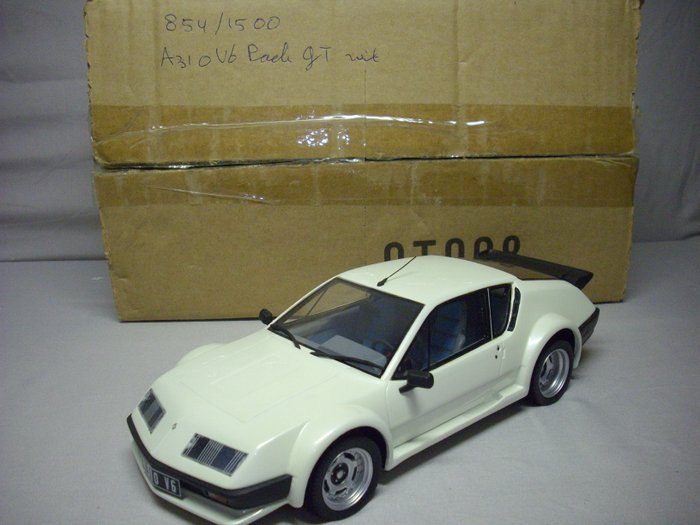 Otto Mobile - 1:18 - Alpine (Renault) A 310 V6 wit/blanc