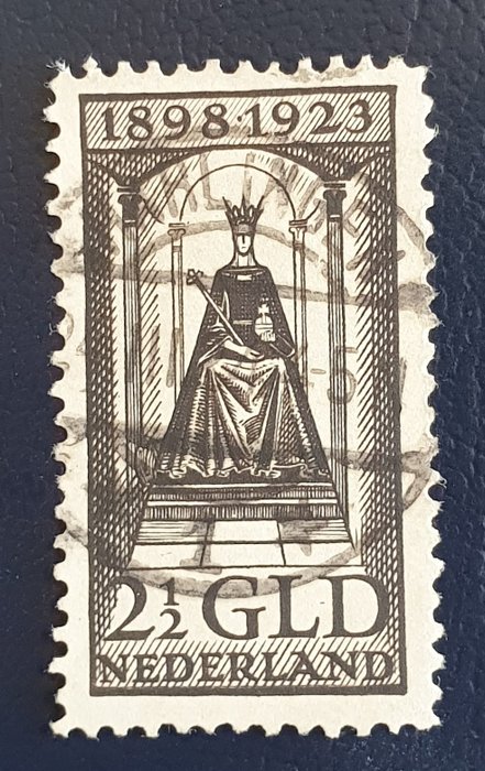 Netherlands 1923 - beautiful print of Harlingen - NVPH 130