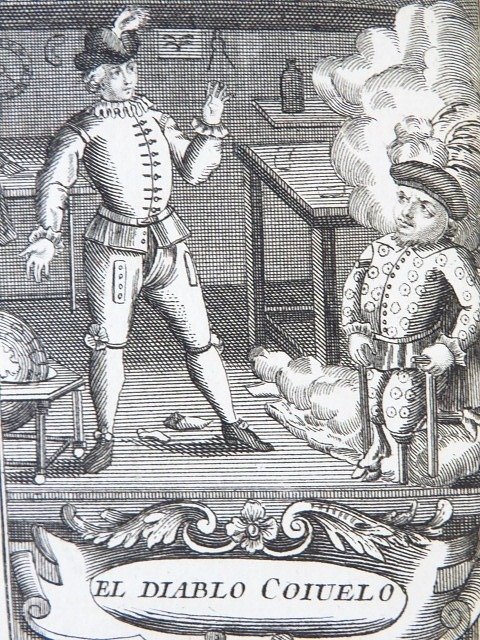 Alain René Le Sage / Dubercelle - Le Diable Boiteux - 1766