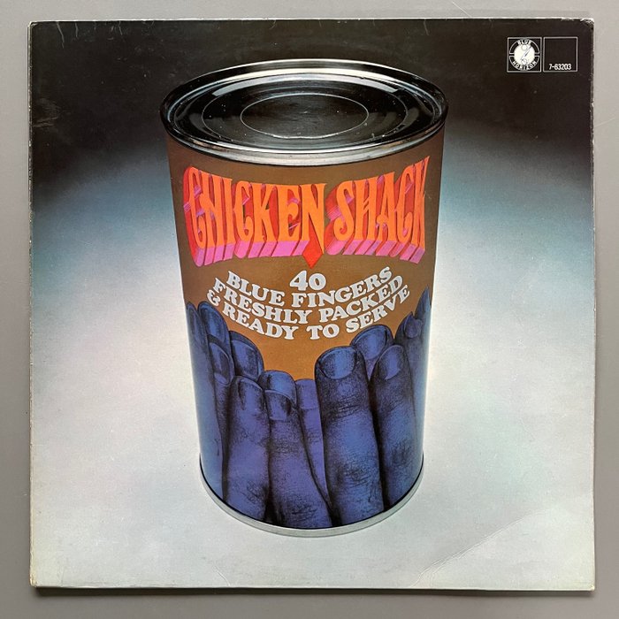 Chicken Shack - Forty Blue Fingers…. (1st U.K. pressing) - LP Album - 1ste stereo persing - 1968/1968