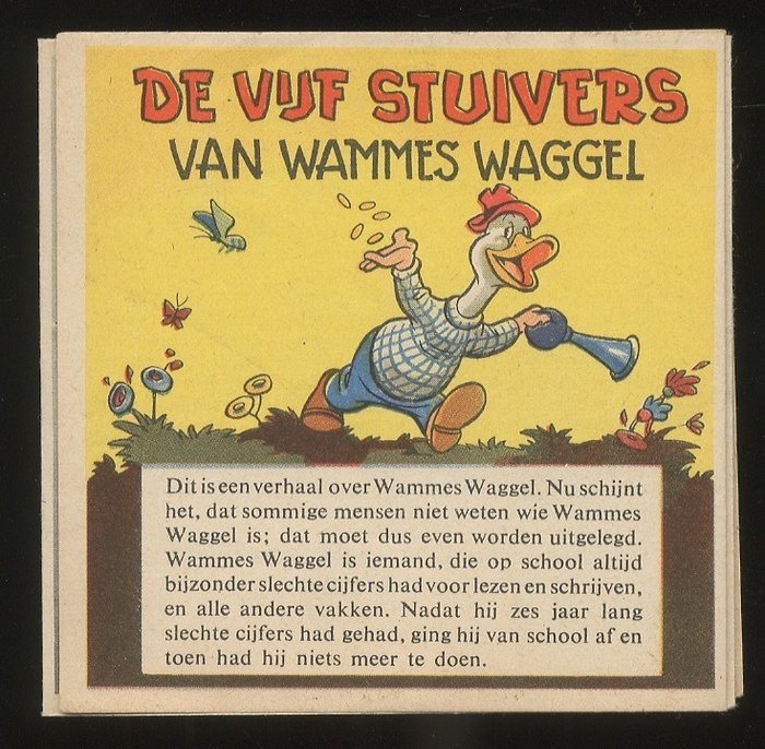 Marten Toonder - Tom Poes & Heer Bommel - De vijf stuivers van Wammes Waggel - - (1953)