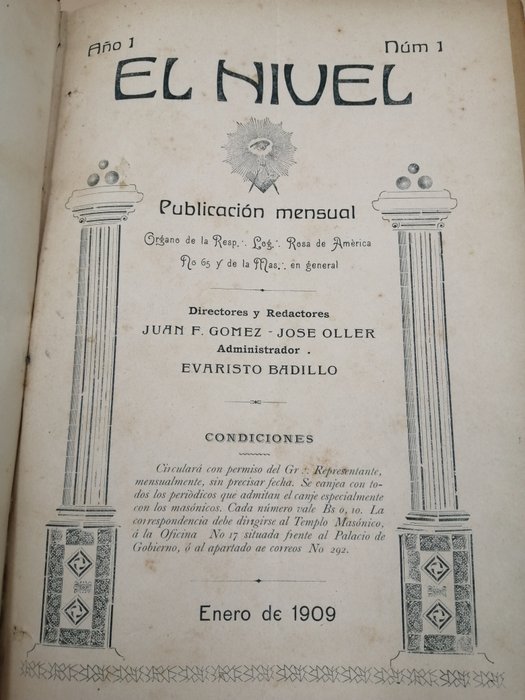 Juan F. Gómez-Jose Oller - El Nivel [1909 a 1912 completos] - 1909/1913