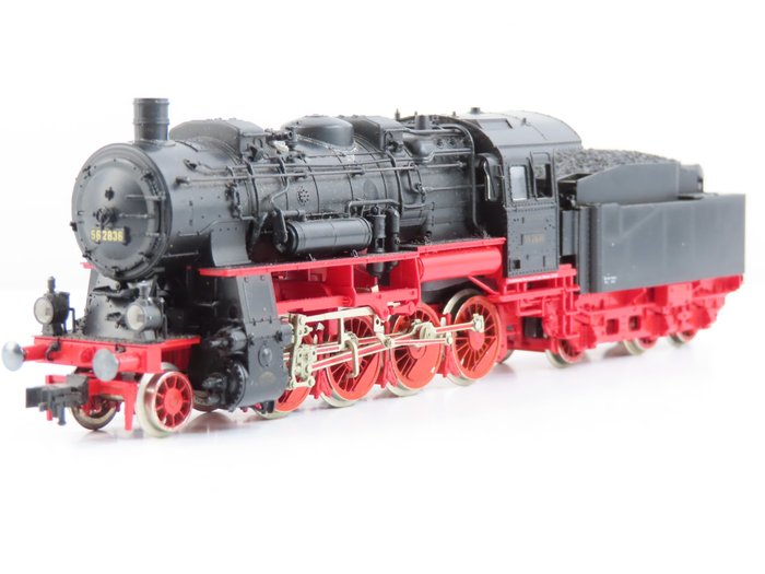 Fleischmann H0 - 6 4156 - Steam locomotive with tender - BR 56 - DRG