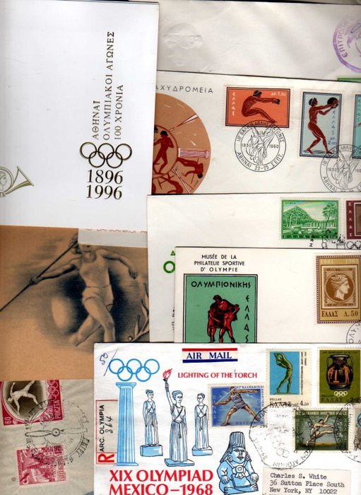 Europa 1956/1996 - Olympic Games philatelic memorabilia