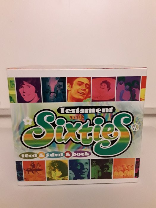 Various Artists/Bands in 1960's - Testament Van De Sixties - CD Box set - 2007
