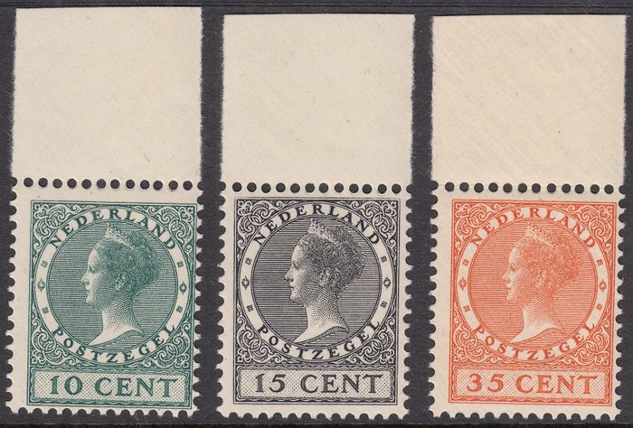 Netherlands 1924 - Exhibition stamps - NVPH 136/138