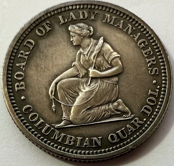 United States. Quarter Dollar 1893 - Philadelphia - Isabella