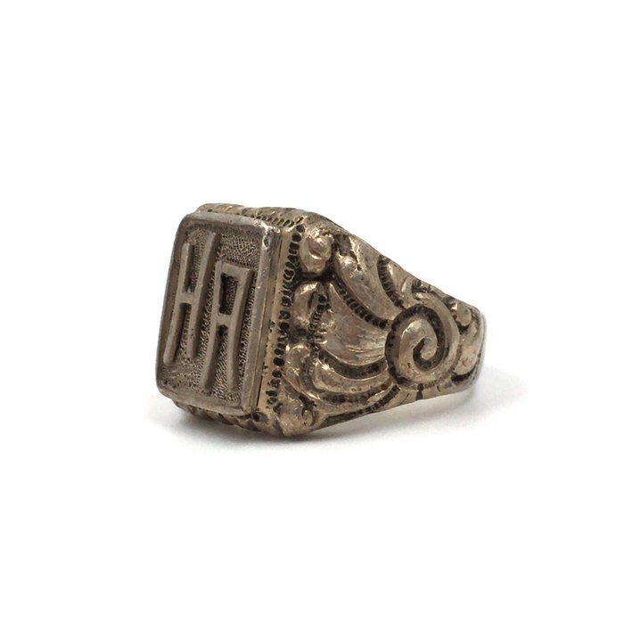 Image 2 of Siegelring "HA" - 835 Silver - Ring