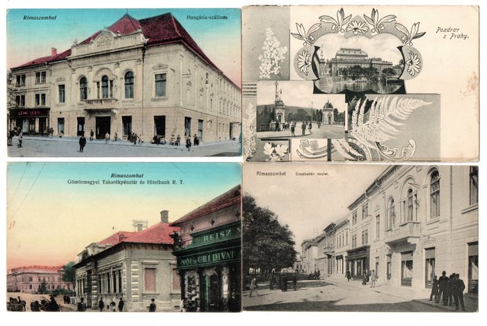 TSJECHI / SLOWAKIJE - Ansichtkaarten (Collectie van 125) - 1902-1937