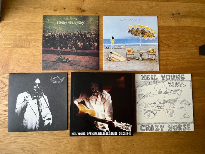 Neil Young & Crazy Horse - Official Release Series Discs 5-8 (On the Beach, Tonight's the Night, Time Fades Away, Zuma) - Dozen set, Gelimiteerde boxset - Heruitgave - 2014/2014