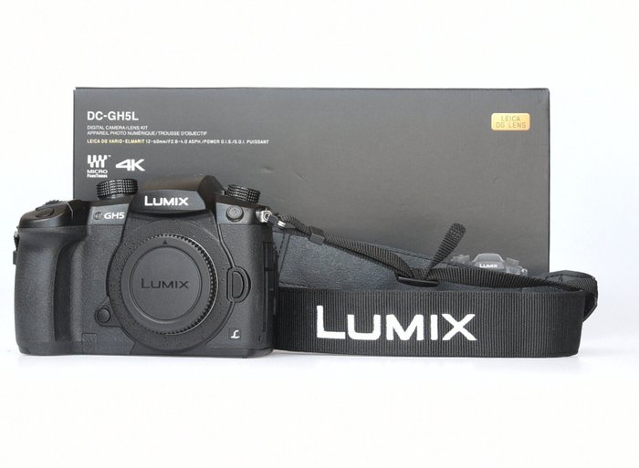 Panasonic Lumix G DC-GH5L Body  (nieuwstaat, doos, papieren en kabels etc.) Appareils d'occasion  