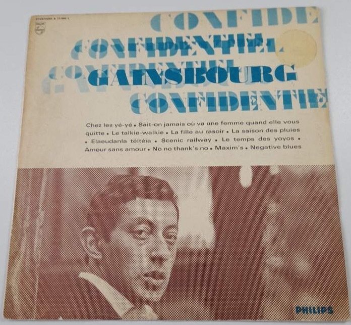 Serge Gainsbourg - Confidentiel - LP Album - 1966/1966