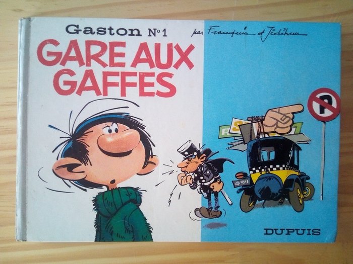 Gaston T1 - Gare aux gaffes - C - First edition - (1966)