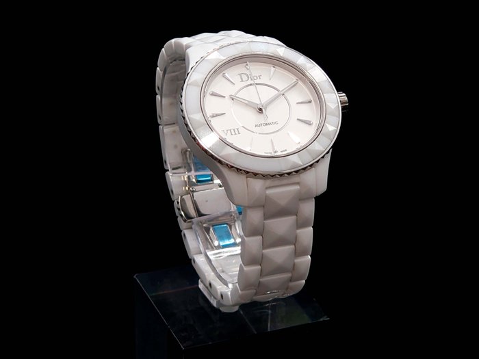 Preview of the first image of Dior - VIII Automatic White Ceramic - CD1245E3C001 - Unisex - 2011-present.
