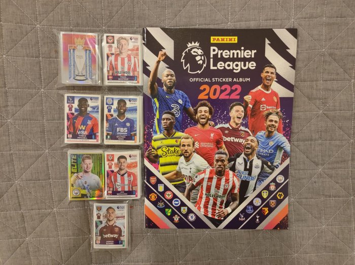 Panini - Premier League 2021/22 - Album vuoto + set completo di figurine sciolte - 2021