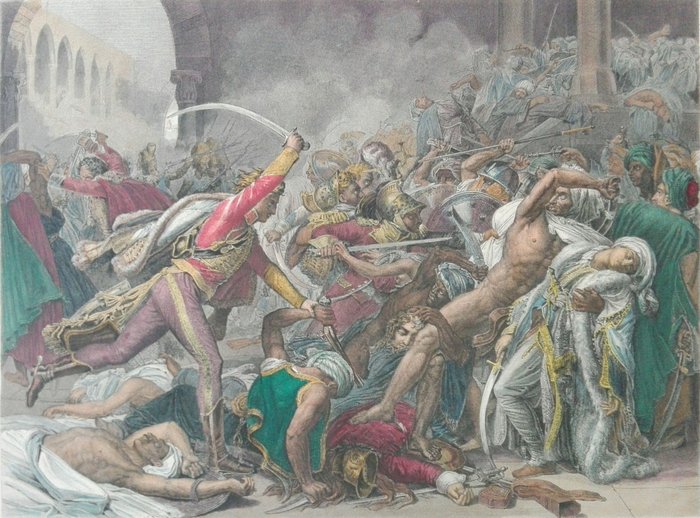 Anne Louis Girodet - Revolte du cairo 21 octobre 1798 - 1810