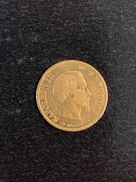 Frankreich. 10 Francs 1856-A, Paris. Napoléon III (1852-1870)