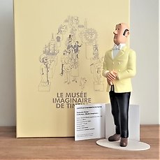 46014 Kustharzfigur Butler Nestor-le Musée produzione de Tintin Moulinsart 