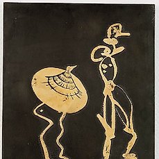 Max Ernst (1891-1976) – Relief en bronze VIII