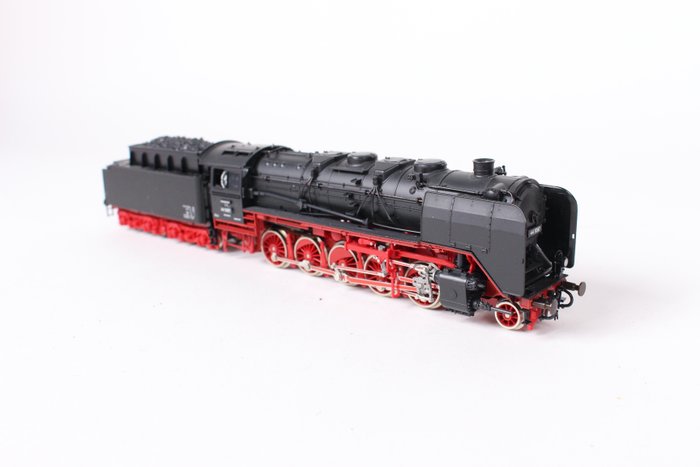 Roco H0 - 04126D - Locomotive à vapeur avec wagon tender - Locomotive à vapeur pour le fret BR 44 - DR (DRB)