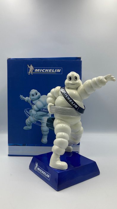 Bibendum - Michelin Man Reklámfigura (1) - Gyanta/Poliészter - 1980