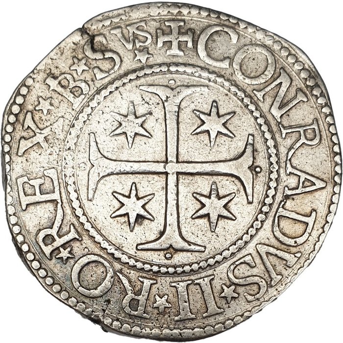 Italië, Republiek Genua. Corrado II (1604-1636). Scudo 1634